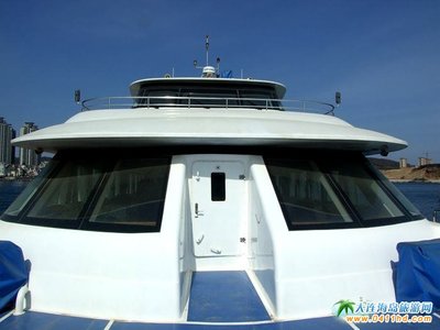 大連游艇風(fēng)光 聚焦老虎灘海娃三號游艇