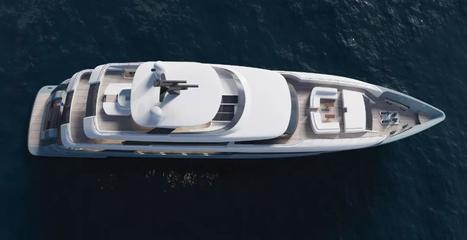 錦龍46米超級游艇大連成功下水，中國高端游艇制造業(yè)再添里程碑